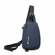 瑞制胸包单肩包男运动休闲斜跨包