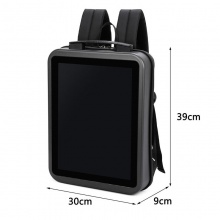 液晶屏广告机背包显示屏背包GX2611