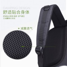 施维茨十字双肩包男士背包女韩版休闲旅行包高中学生书包电脑包潮