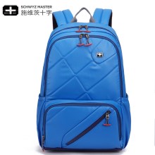 施维茨十字双肩包男背包大高中学生书包女韩版休闲旅行包电脑包潮