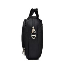 瑞士军刀男包商务公文包15.6寸单肩包黑色笔记本电脑包 SA-2102