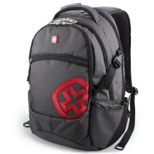 2017新款瑞士军刀双肩笔记本电脑包15寸男女休闲旅游背包SA-2203